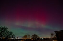 Noorderlicht zichtbaar in groot deel van Nederland