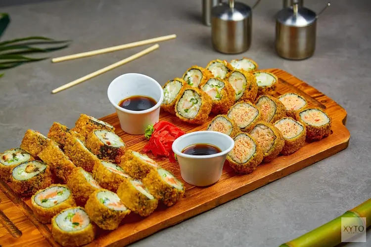 Sushi eten in Roosendaal