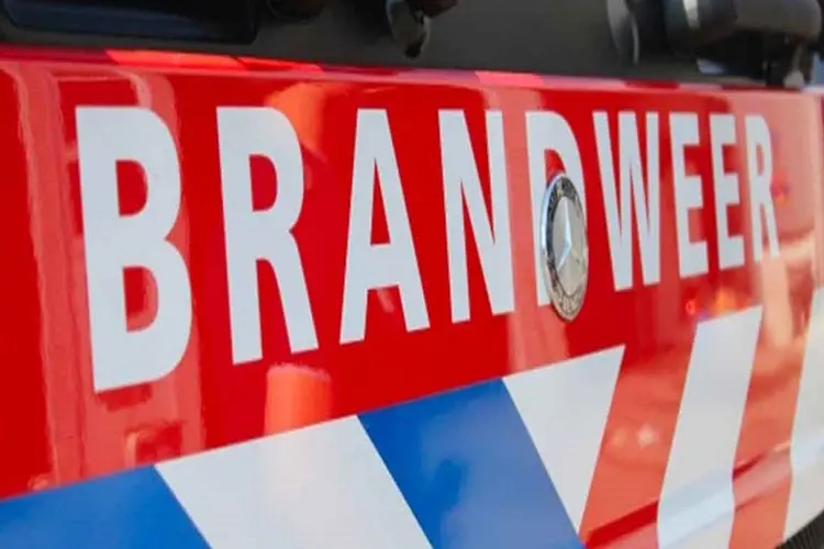 Loods in Roosendaal in brand
